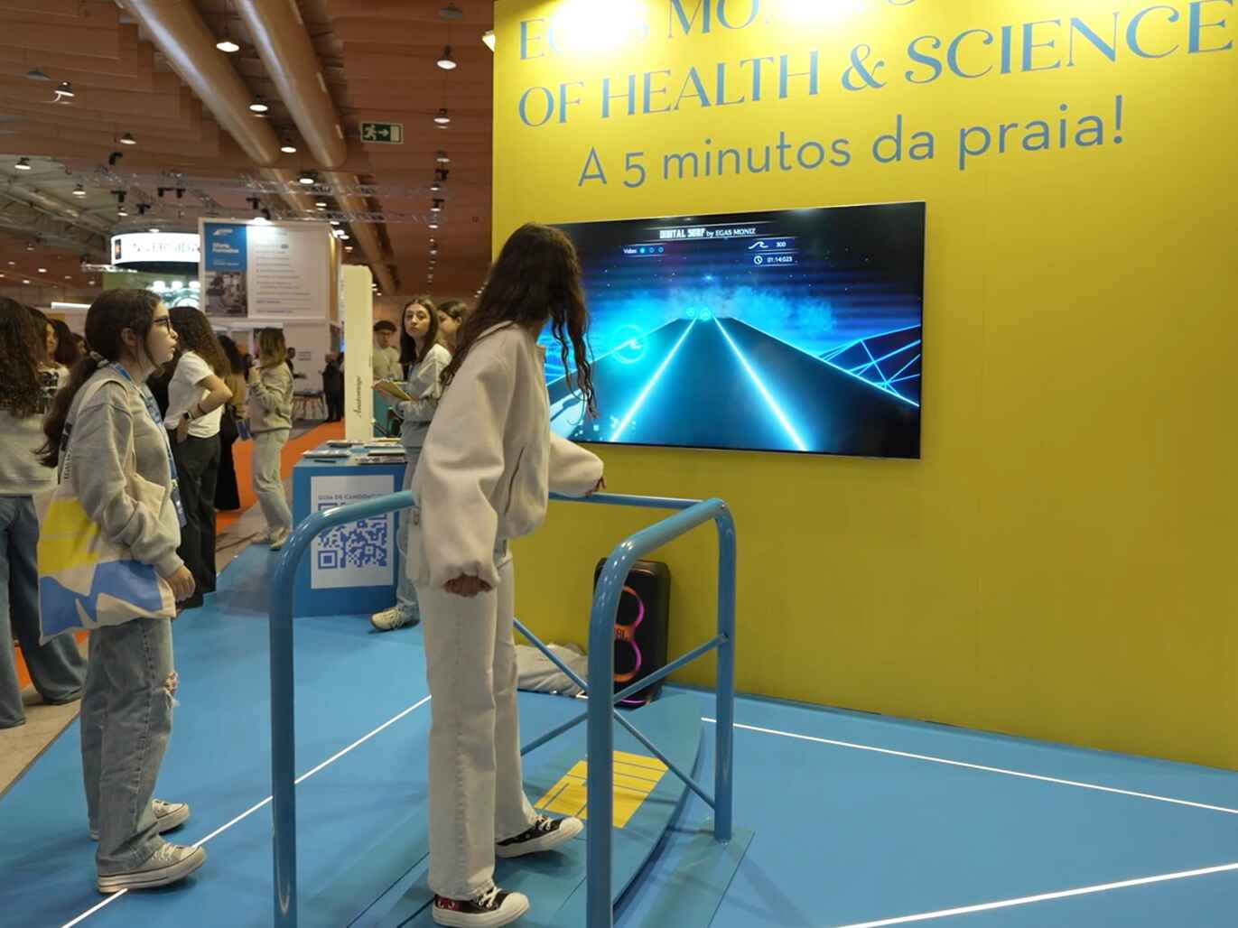 Interactive games brand activation digital surf